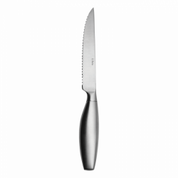 Steak knife hollow handle - Touch me all satin