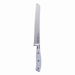 Bread Knife 200 mm / 8" - Lunasol Premium Knife white