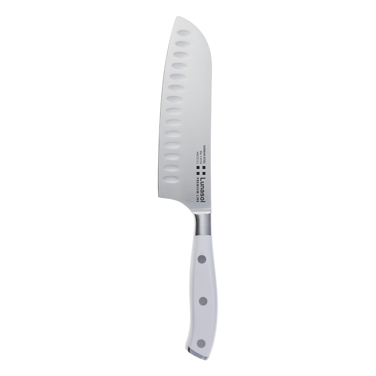 Emeril 2 Piece Knife Set 5 Santoku 3.5 Paring Knife Forged Steel