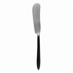 Butter knife - GAYA Exeter handle grey-black all satin