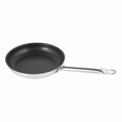 Frying pan with non-stick coating Ø 24 cm, H: 5 cm - Orion Lunasol pan collection CNS 18/10 NSV