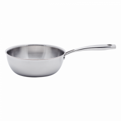 Chef pan ø24cm, 3.6 l - Orion Professional with Profi handle 5ply with Copper