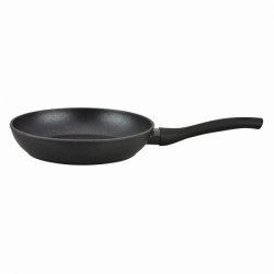 Fry pan Ø 24 x 5 cm with soft-touch handle - Uranus black Lunasol