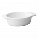 Lunasol Hotelporzellan uni weiss - Cocotte oval