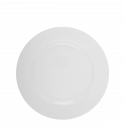 Flat plate 26cm - Lunasol Hotel porcelain uni white