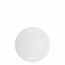 Flat plate 19 cm - Tosca white