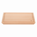Cutting board 40 x 30 cm with groove - BASIC Wooden