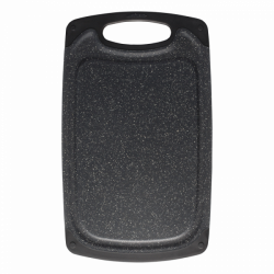 Schneidebrett schwarz antibakteriell - BASIC Kitchen