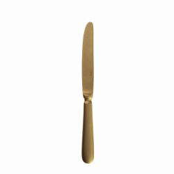 Dessert knife - Baguette Vintage PVD Gold Stone Wash
