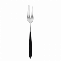 Table Fork - GAYA Exeter handle grey-black all satin