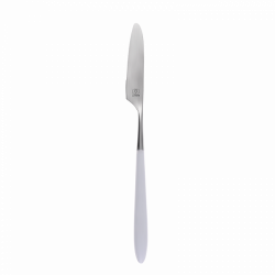 Table knife - GAYA Exeter handle white