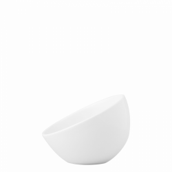 Bowl aslope medium, 14 cm - Gaya Atelier white