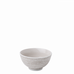 Bowl 12 cm, 400 ml rocca /sand glasur aussen - Elements color
