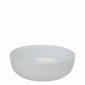 Bowl 21 cm - Elements Glass white sandblast