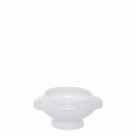 Soup Bowl 350 ml with Lion head handle - Lunasol Hotel porcelain uni white