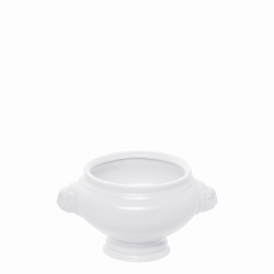 Soup Bowl 500 ml with Lion head - Lunasol Hotel porcelain uni white