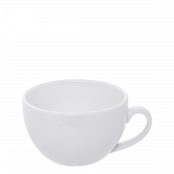 Tea-/Cappuccino mug 320ml - Lunasol Hotel porcelain uni white