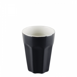 Kaffeebecher 2.8 dl, H: 10,5 cm - Gaya Atelier black