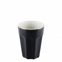 Kaffeebecher 2.8 dl, H: 10,5 cm - Gaya Atelier black