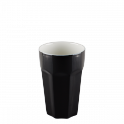 Coffee/Milk Cup 470 ml, H: 138 mm - RGB black glossy Lunasol
