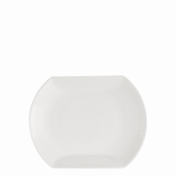 Gratin Plate VISTA 22 x 17 cm - Lunasol Hotelporzellan uni white