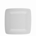 Plate square 24x24 cm - Tosca white