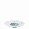 Deep plate 23.5 cm azul / white outside - Gaya Atelier Perforated color