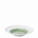 Pasta Bowl 25 cm olive / white outside - Grand Hotel color