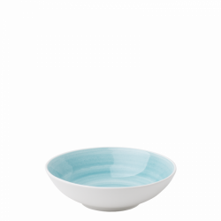 Coupe Plate deep 19.5 cm azul / white outside - Grand Hotel color