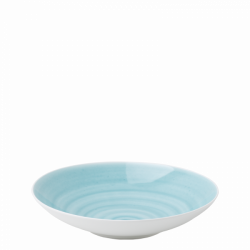 Soup Plate 24 cm azul / white outside - Grand Hotel color