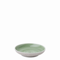 Coupe Plate 16 cm olive /sand glaze outside - Elements color