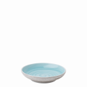 Coupe Plate 16 cm azul /sand glaze outside - Elements color