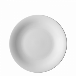 Plate flat 25 cm - Chic white