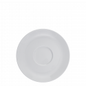 Coffee saucer 14.5cm, Italian style - Lunasol Hotel porcelain uni white