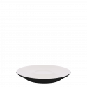 Coffee/tea saucer 15 cm - RGB black glossy Lunasol