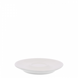 Coffee/Tea Saucer 15 cm - RGB white glossy Lunasol