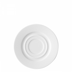 Combi Saucer Relief 15.5 cm - Chic Relief white