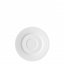 Mocca Saucer Relief 14 cm - Chic Relief white