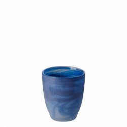 Wasserglas 300 ml - Elements Glas blau satiniert