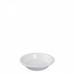 Schälchen/Fruit Bowl 12.5 cm - Lunasol Hotelporzellan uni weiss