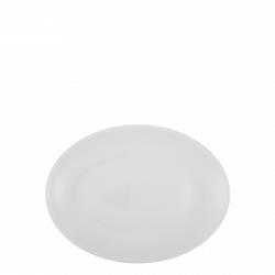 Platte oval 22 cm - Tosca weiss