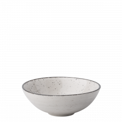 Bowl Ø 15 cm H: 5.5 cm - Gaya Atelier light grey speckled