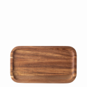 Tray rectangular Acacia 25 x 14 x 1.5 cm - FLOW Wooden