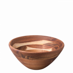 Salat Bowl Akazie Ø 25.4 cm x 11.4 cm - FLOW Wooden