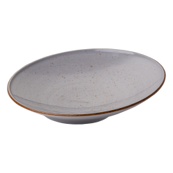 Pasta plate Curve 30 cm grey - Hotel Inn Chic color