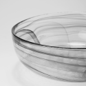 Bowl 21 cm - Elements Glas black