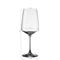 Weinglas 400 ml - Century Glas Lunasol