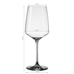Weinglas 520 ml - Century Glas Lunasol