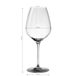 Syrah 570 ml, 233 mm - Optima Line Glas Lunasol