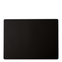 Tischset rechteckig PVC schwarz 45 x 32 cm - Elements Ambiente
